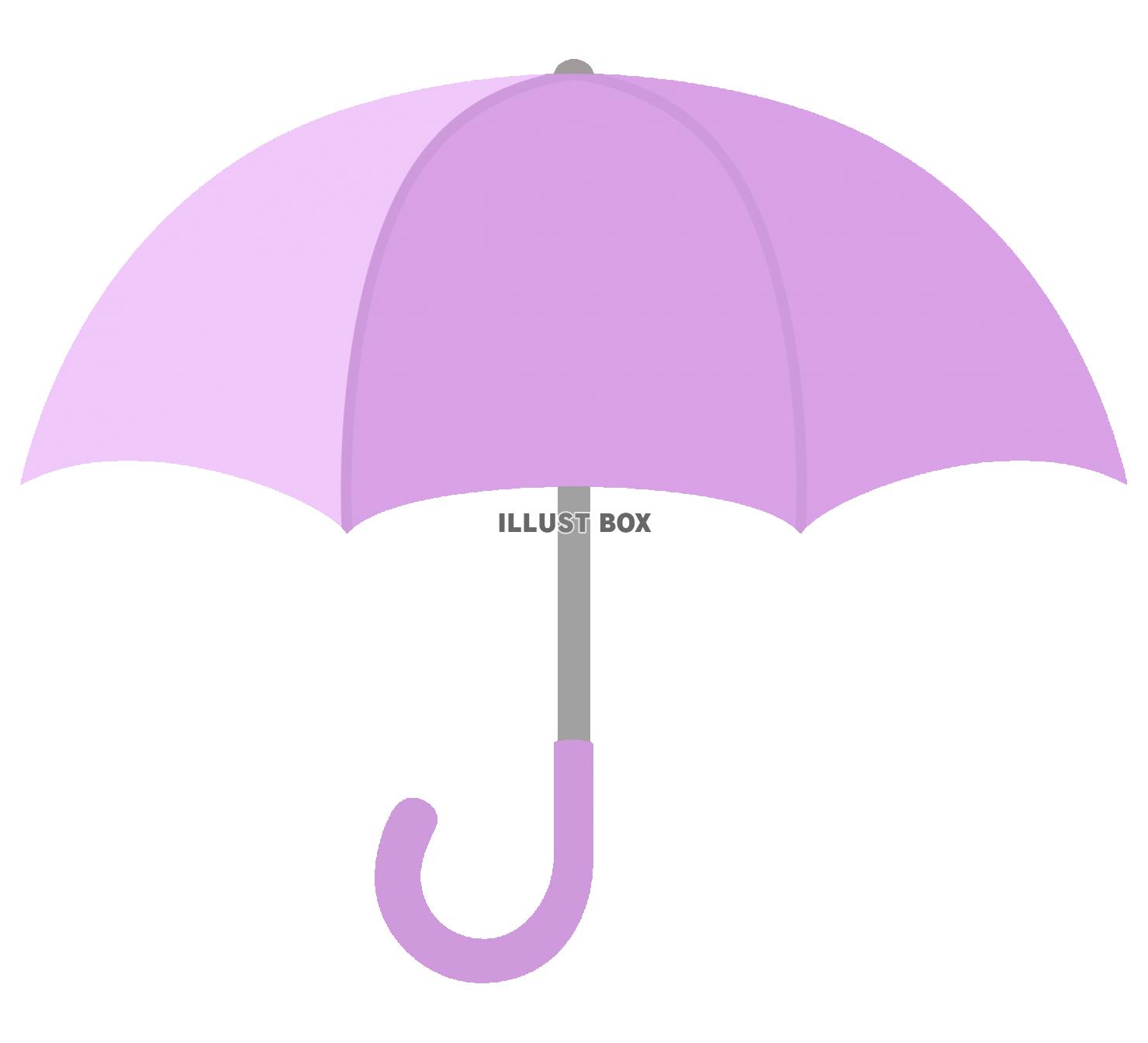 傘のアイコン　ピンク