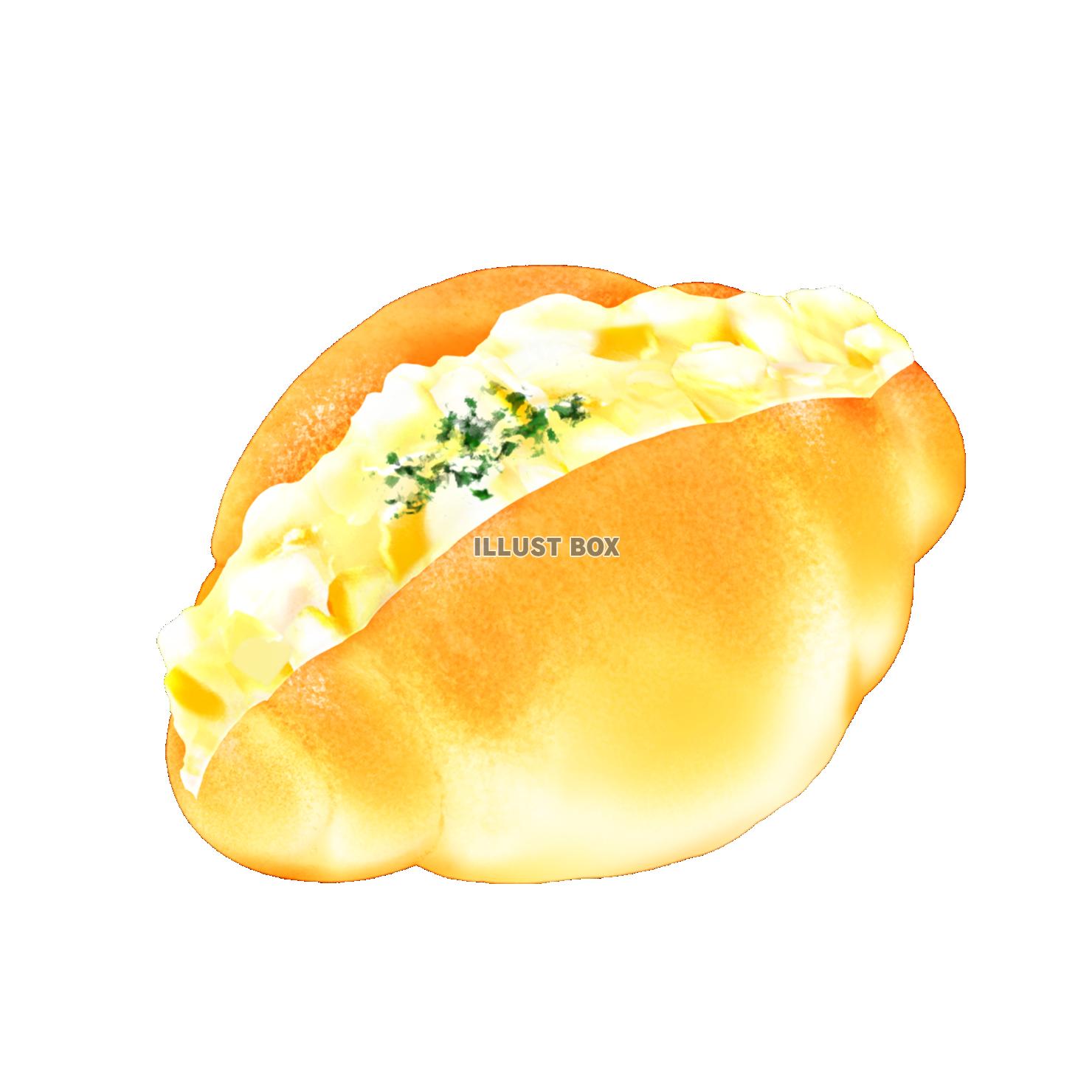 ロールパンの卵サンド 1個