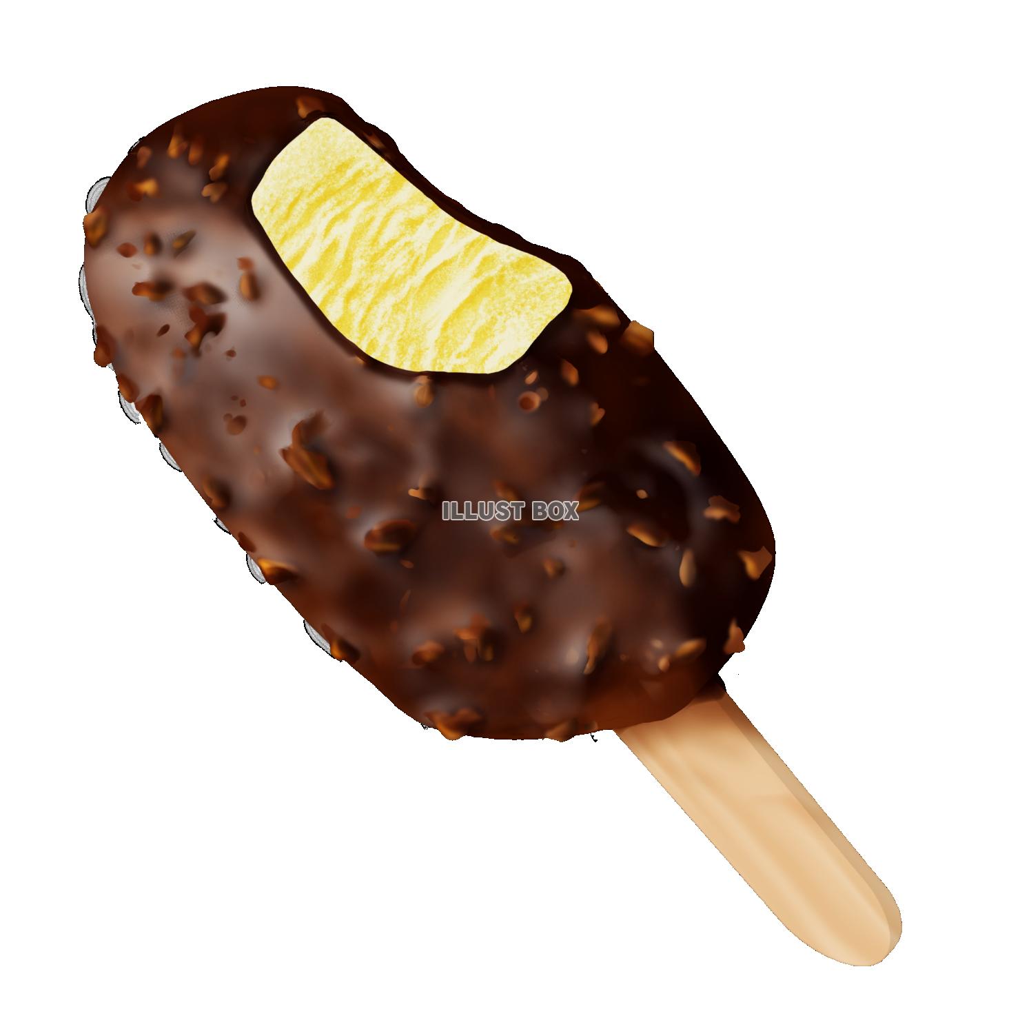 クラッシュナッツ入りチョコレートアイスクリームバー③