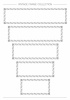 長方形のビンテージフレームセット
