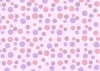 紫・水玉模様の背景素材
