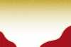 ウェーブフレームのクリスマスカードPNG/文字なし・赤ストライプ