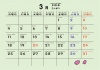 2024年3月月間カレンダー　桜の花びら　格子状マス目　パステル背景　月曜始まり　ひらがなふりがな付き