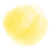 水彩の円形フレーム04黄色