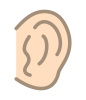 耳のイラスト