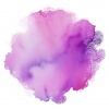 水彩の背景素材（紫）