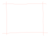 ピンクの手描き格子フレーム　233