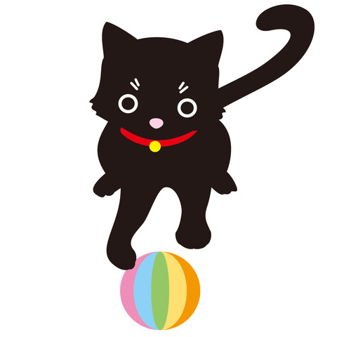 うちのペット 黒猫のミーのイラストを投稿しました イラスト イラストボックス