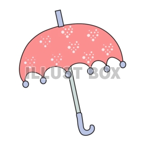 水玉の傘