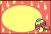 きのこメッセージ　ピンク