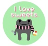 I love sweets　　かえるくん