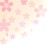 イラスト　桜オレンジ