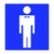 トイレ標識　男性