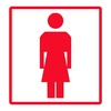 トイレ標識　女性用２