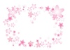 桜・フレーム・飾り枠素材