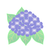 紫陽花（光の中で）