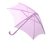 ピンクのビニール傘