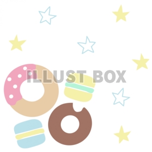 ドーナッツとマカロン