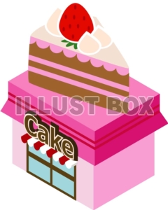 ケーキ屋 イラスト無料