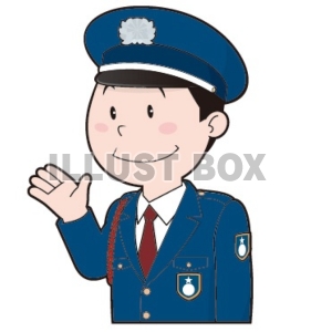 無料イラスト 警備員