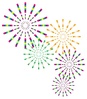 ポップな花火