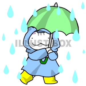 無料イラスト 天気 雨