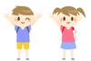 元気いっぱいの小学生