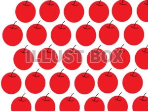 無料イラスト りんごがいっぱい