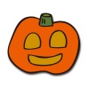 【ワンポイントイラスト】ハロウィンイラスト07　かぼちゃ「ジャックランタン」