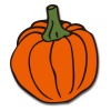 【ワンポイントイラスト】ハロウィンイラスト15　かぼちゃ