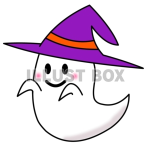 無料イラスト ハロウィンのおばけ