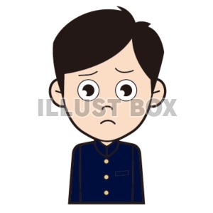 男子学生（困る）