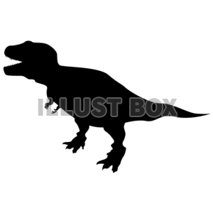 【シルエット】ティラノサウルス02
