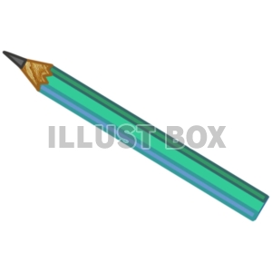 鉛筆一本・緑色