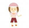 運動会よーいドン！イラスト