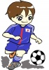 サッカー選手になりたい少年　【職業】