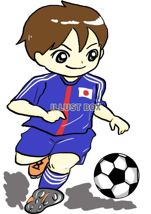 無料イラスト サッカー選手になりたい少年 職業