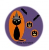 ハロウイン・黒猫とかぼちゃ