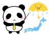 気象予報士パンダちゃん・雨
