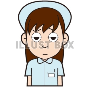 女性看護師（眠い）