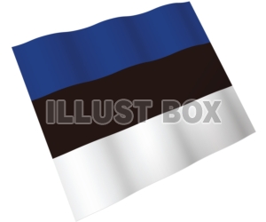 【国旗のはためきシリーズ】　エストニア