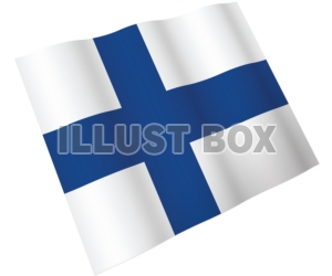 【国旗のはためきシリーズ】　フィンランド