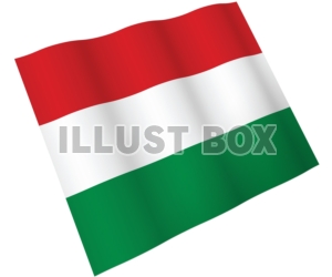 【国旗のはためきシリーズ】　ハンガリー