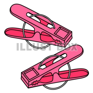 洗濯ばさみ・洗濯ピンチ2個