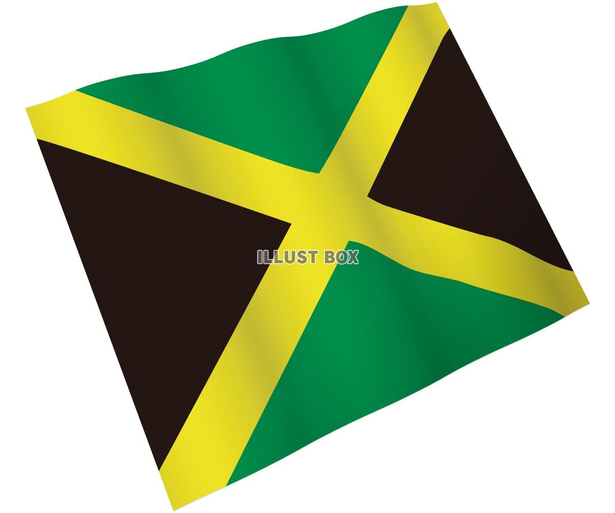 【国旗のはためきシリーズ】　ジャマイカ