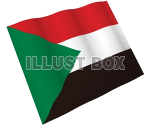 【国旗のはためきシリーズ】　スーダン