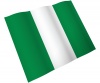 【国旗のはためきシリーズ】　ナイジェリア