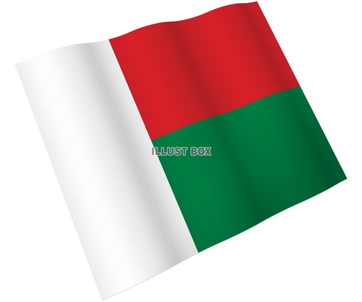 【国旗のはためきシリーズ】　マダガスカル