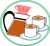 コーヒーカップとドリッパー
