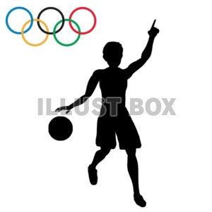 無料イラスト 商業利用不可 オリンピック バスケットボール 男子